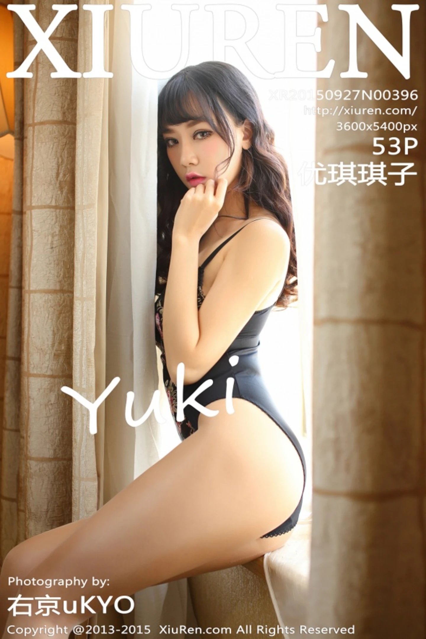[XiuRen秀人网]No.396_嫩模优琪琪子yuki黑色蕾丝内裤秀完美翘臀极致诱惑写真53P-秀人网 - XiuRen.Space